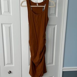 Brown Midi Dress